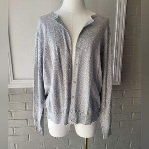 Ann Taylor Women's Gray Cardigan Sweater